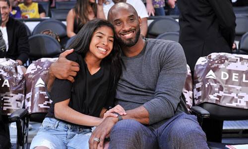 Kobe Bryant y su hija