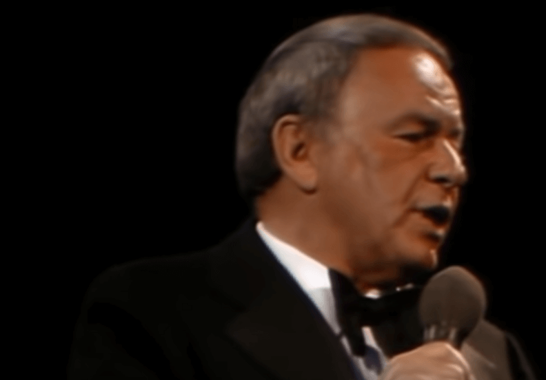Frank Sinatra de mayor