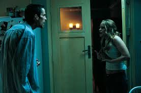 Man talking to a woman