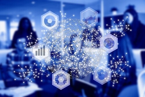 Símbolos representando La Inteligencia Artificial