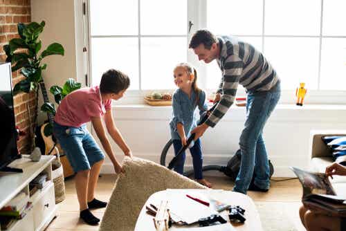 Cómo implicar al niño en las tareas de casa