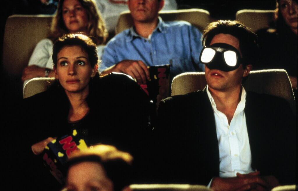Pareja en el cine