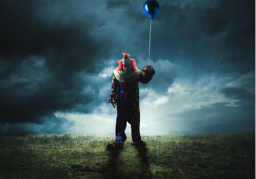 Payaso en tinieblas