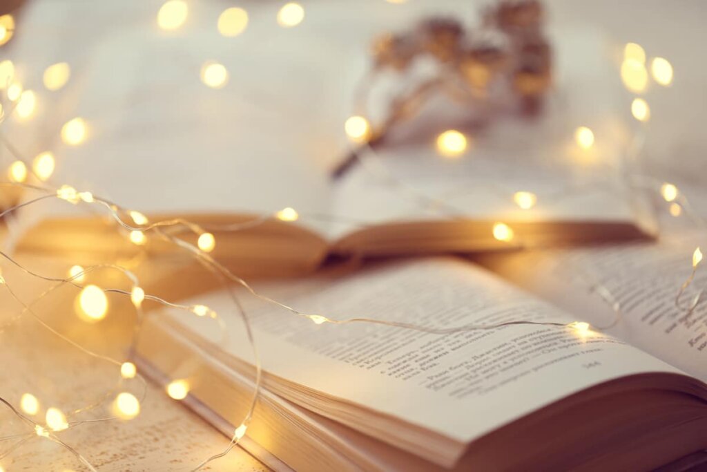 Imagen representando que cuando quieres a alguien regálale un libro