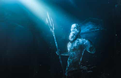 El mito de Poseidón, dios de los océanos