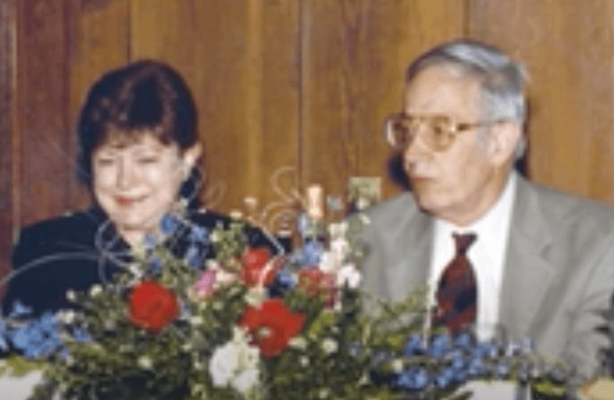 John Nash y su mujer