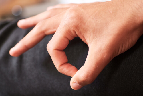 Mano haciendo un círculo