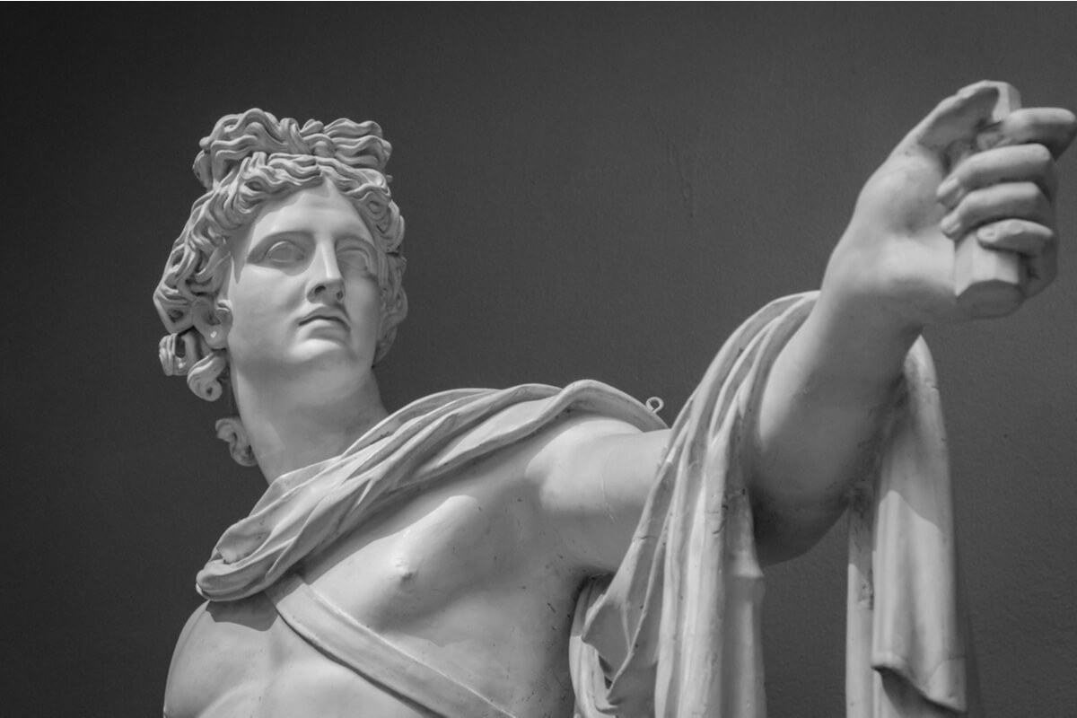 Apolo, dios griego.