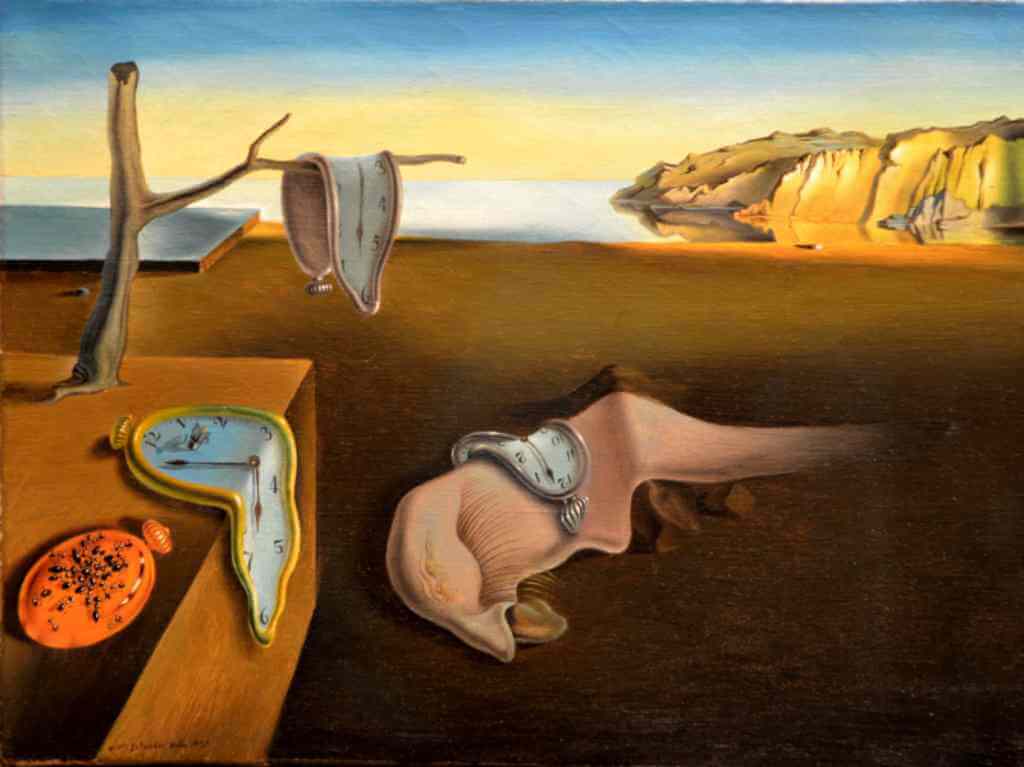 La persistencia de la memoria de Dalí
