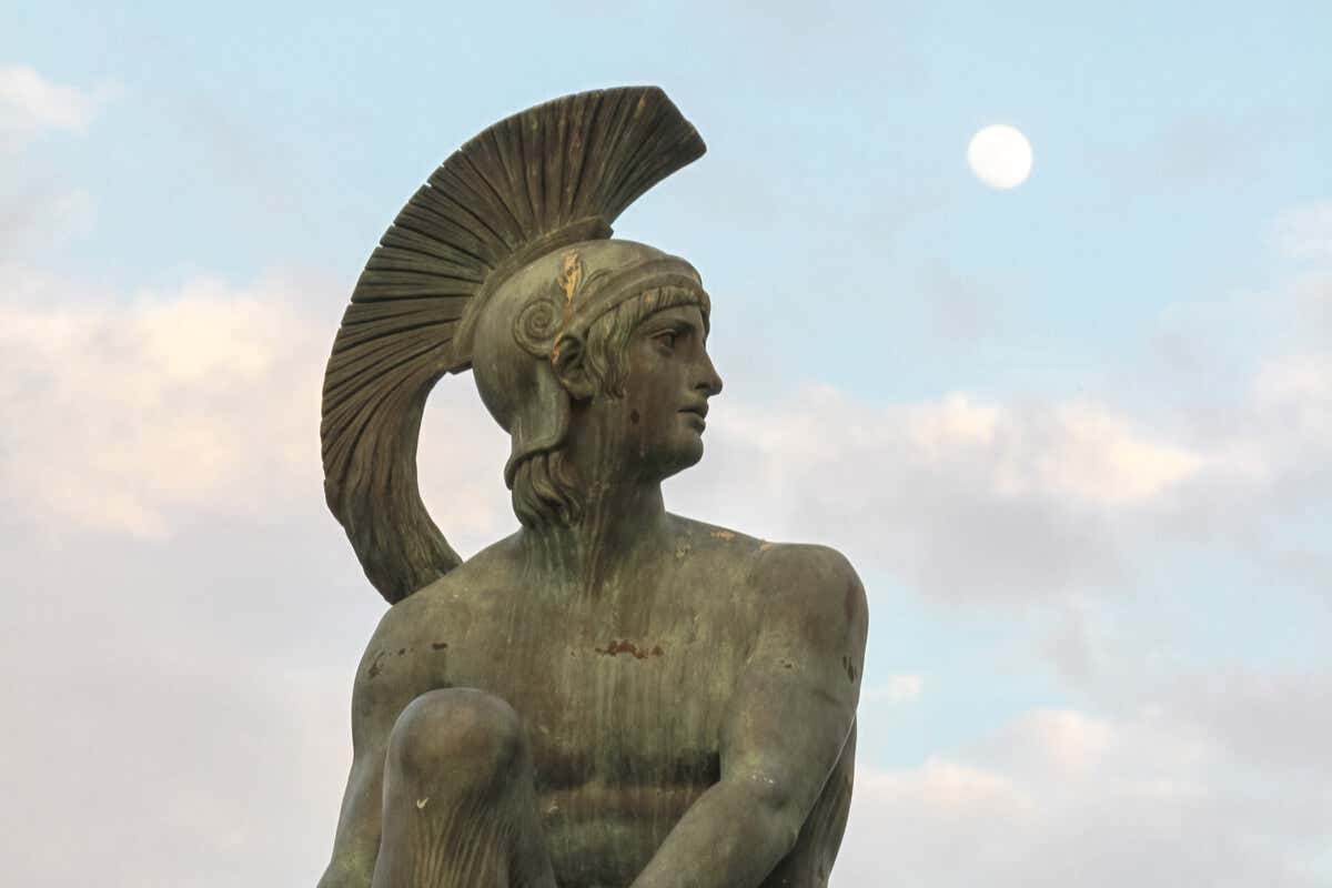 Estatua de Ares, dioses griegos.