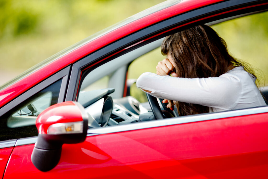 Femme peur de conduire