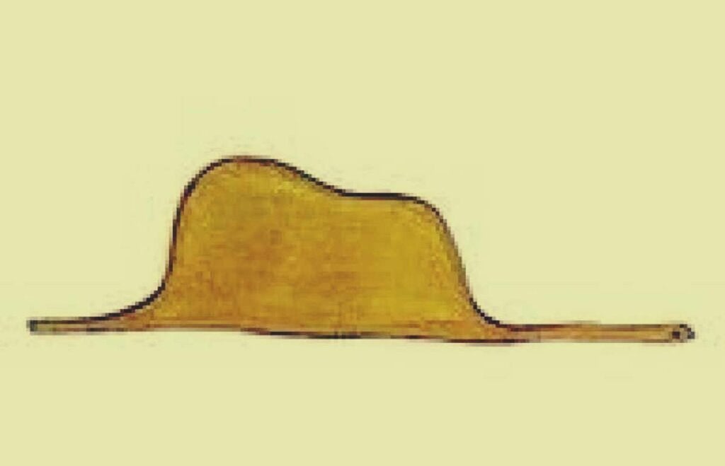 The Little Prince's Hat, an image you can try object decomposition with.