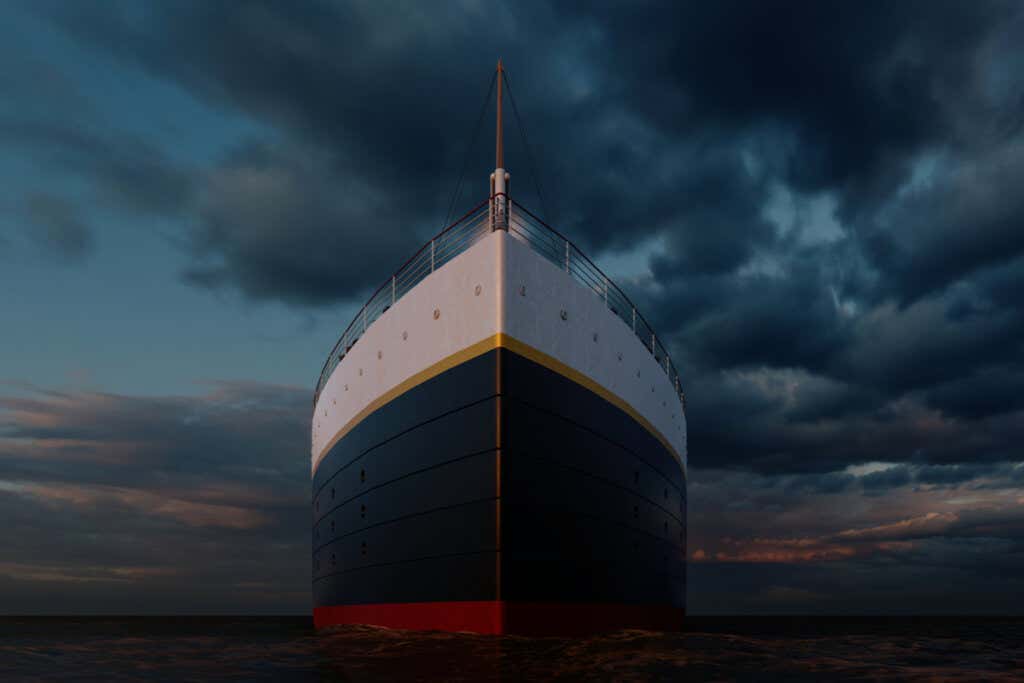 Síndrome del Titanic: miedo a que todo se derrumbe