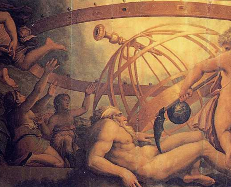 El mito de Urano, el titán de la bóveda celeste