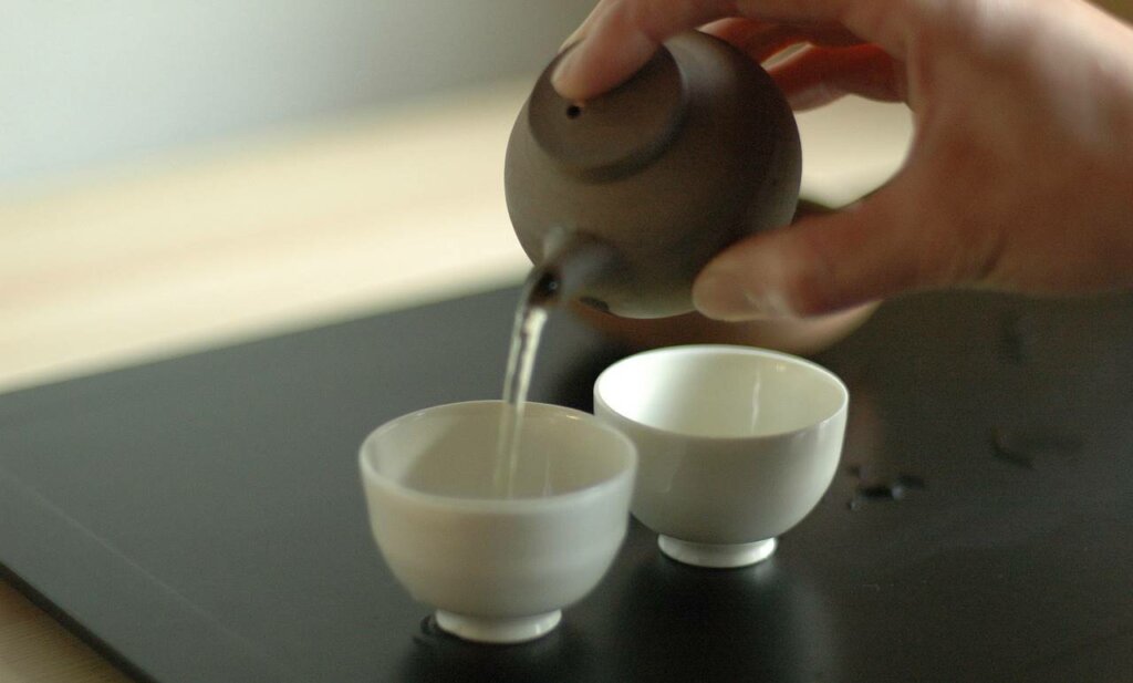 Tazas de te representando el Ichigo Ichie