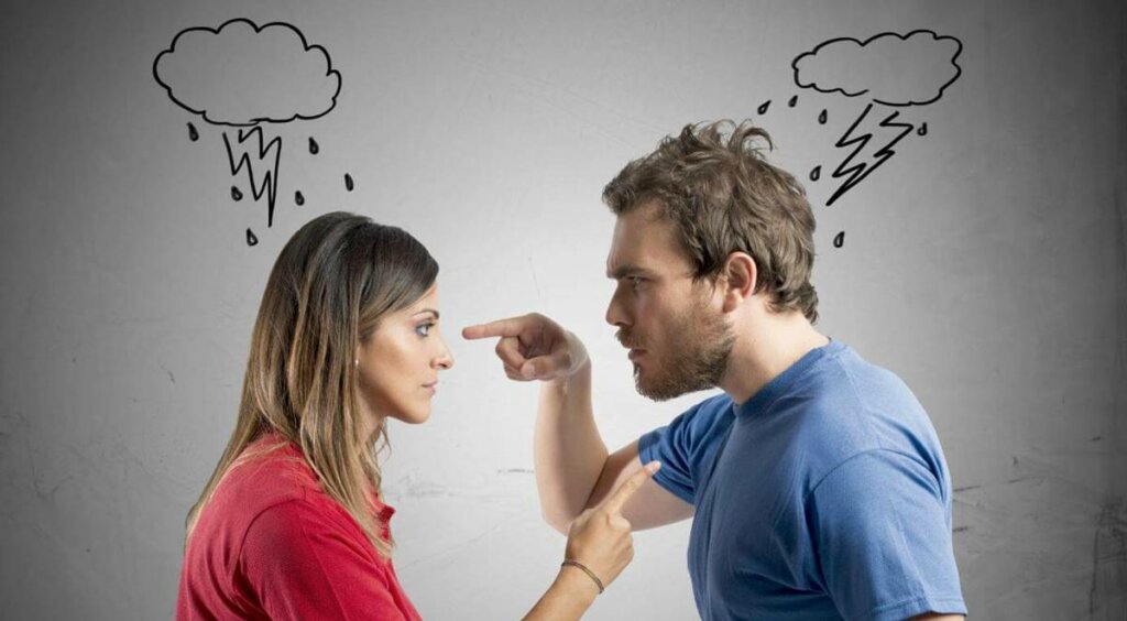 Pareja en conflicto