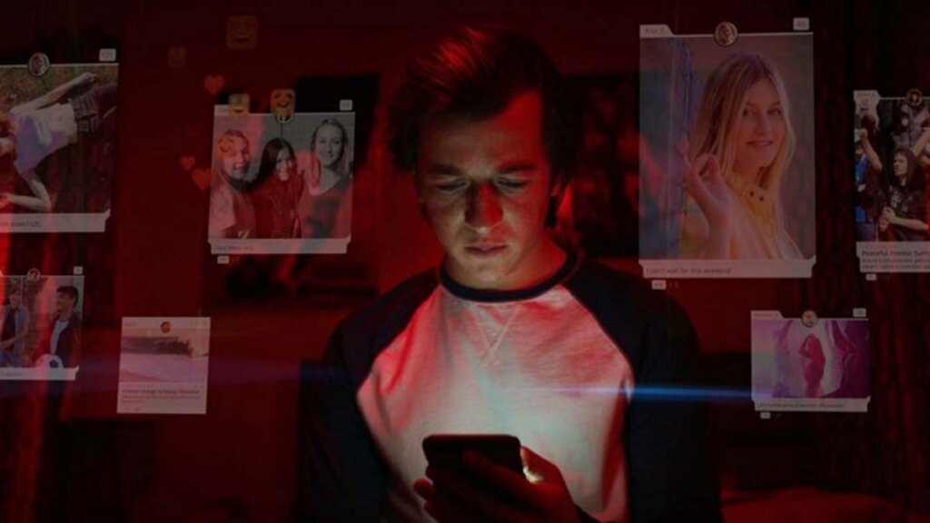 Fotograma del docugrama el dilema de las redes