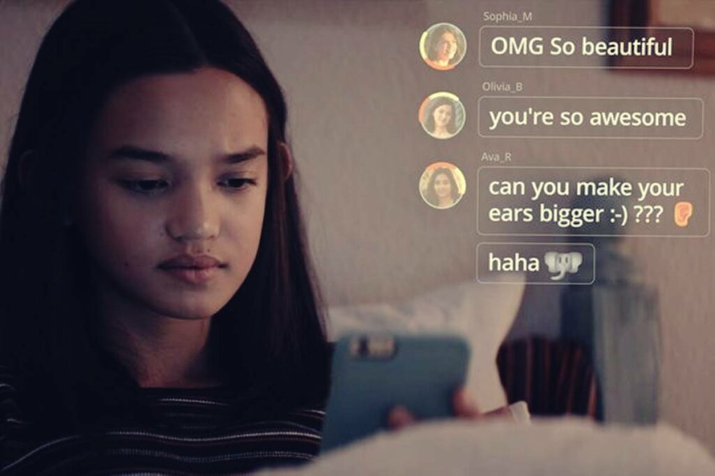 fotograma del docugrama el dilema de las redes