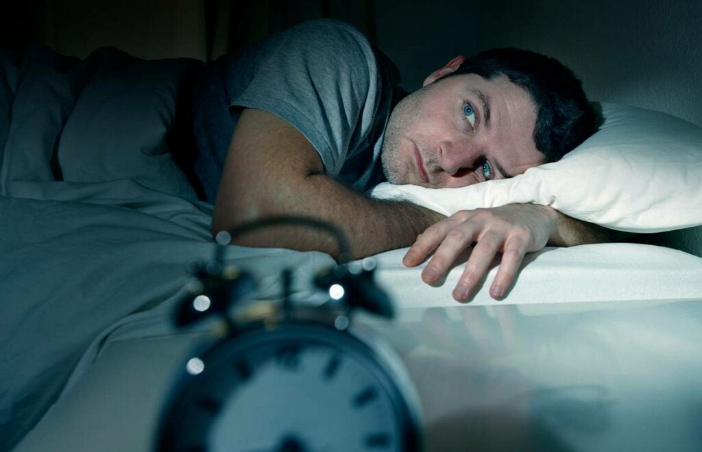 Schlaflosigkeit durch die Konzentration auf die Arbeit