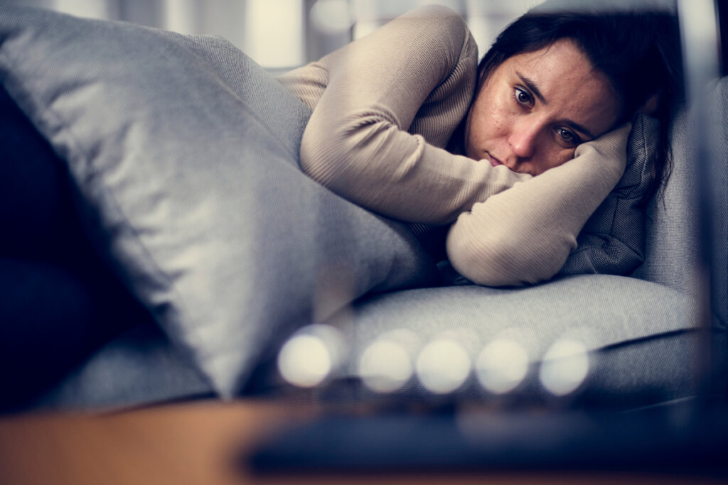 femme souffrant de dépression