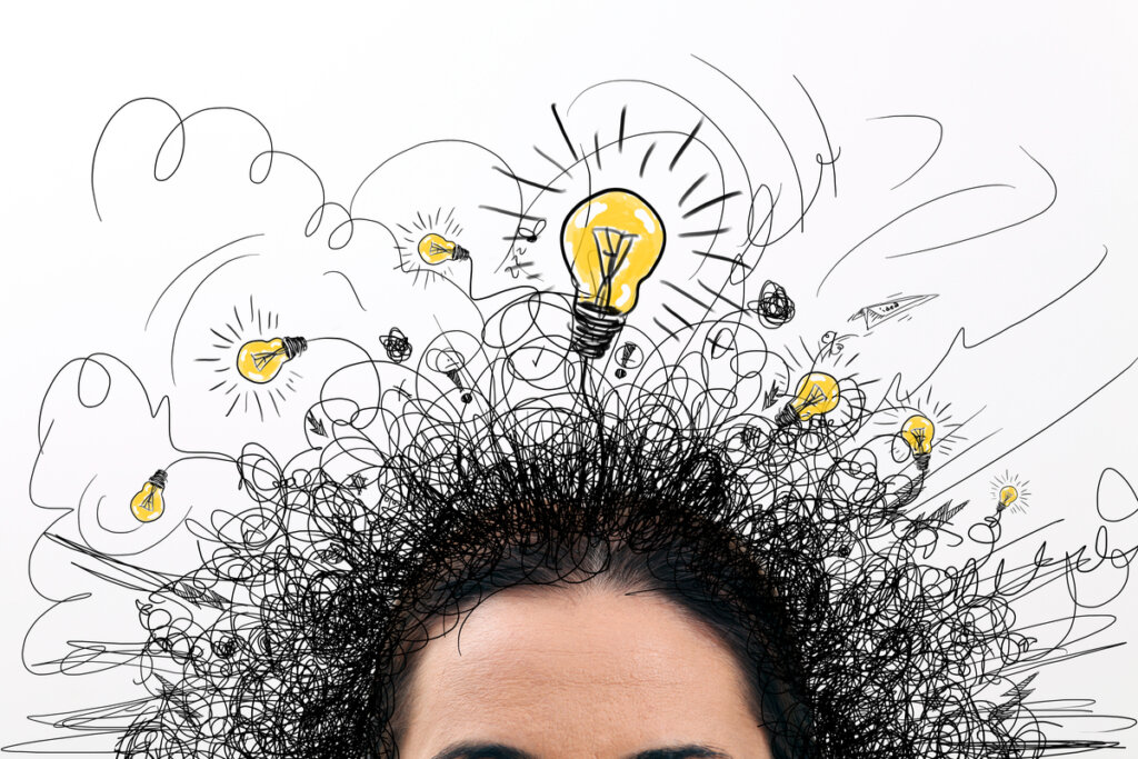 Persona con fuga de ideas