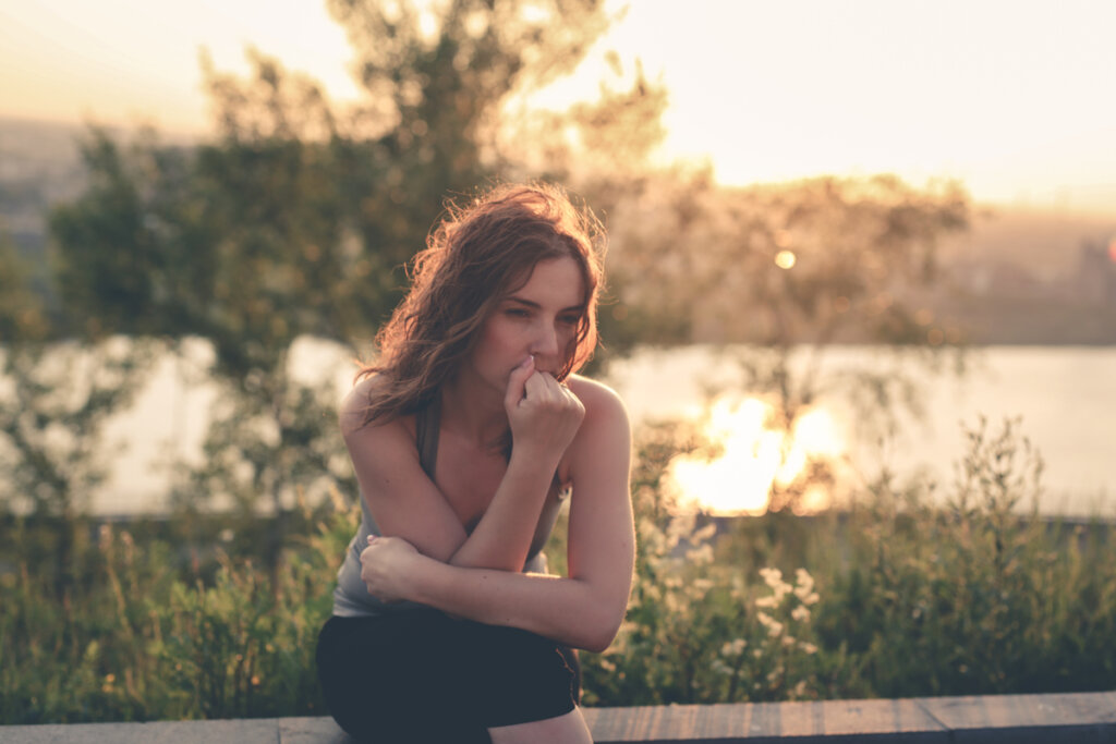 Woman thinking