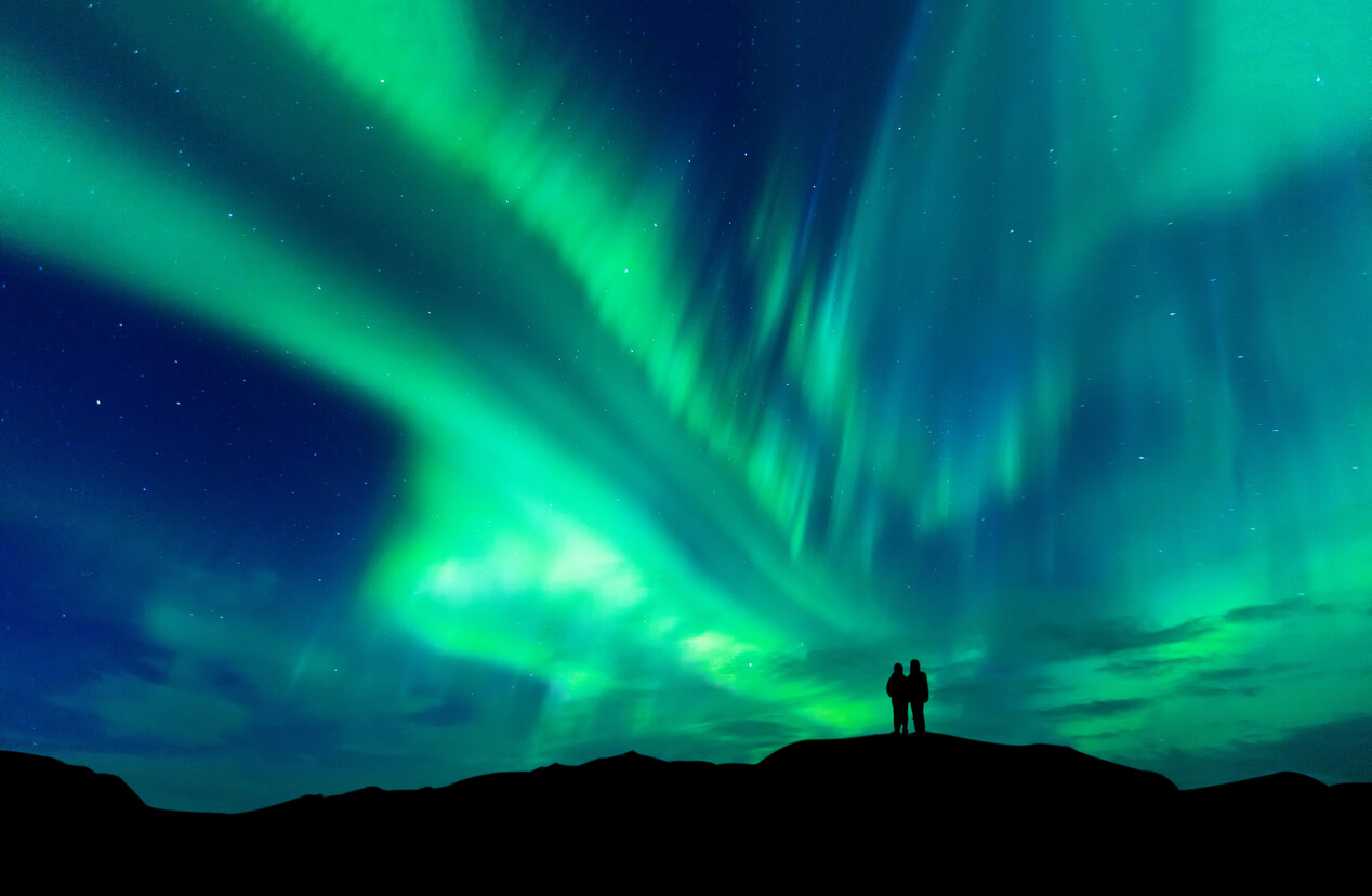 Auroras boreales.