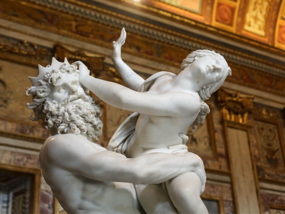 Hades y Perséfone.