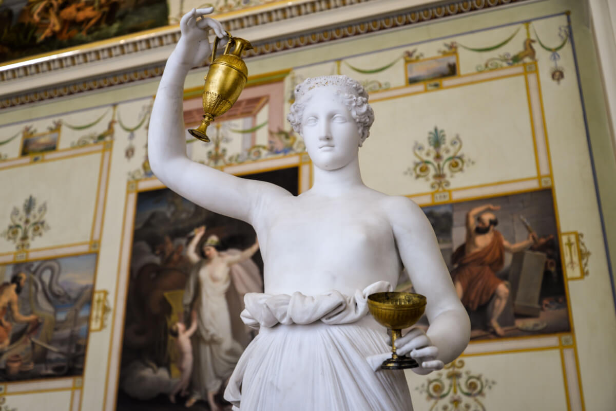 Hebe, una de los dioses griegos.