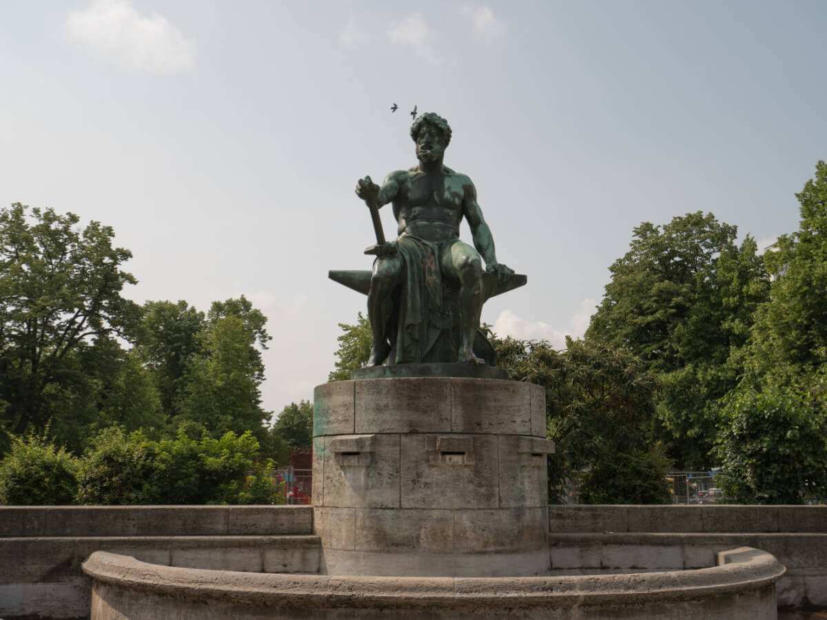 Hefesto, dioses griegos.