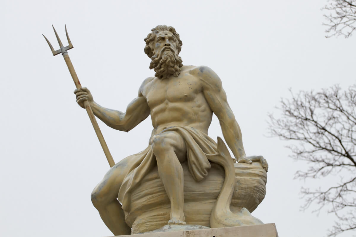 Poseidón, dioses griegos.