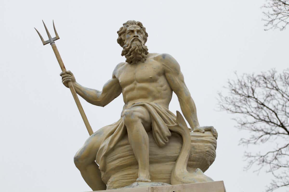 Poseidón, dioses griegos.