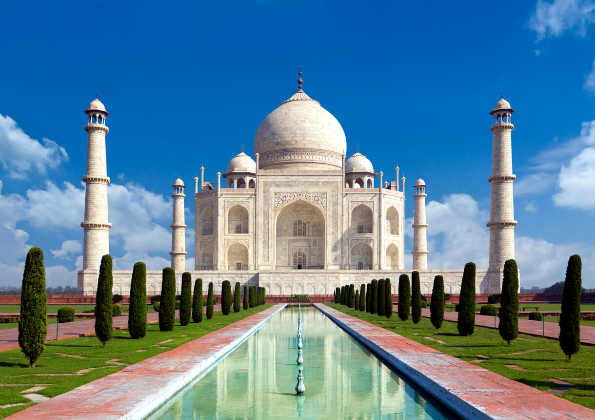 Taj Mahal.