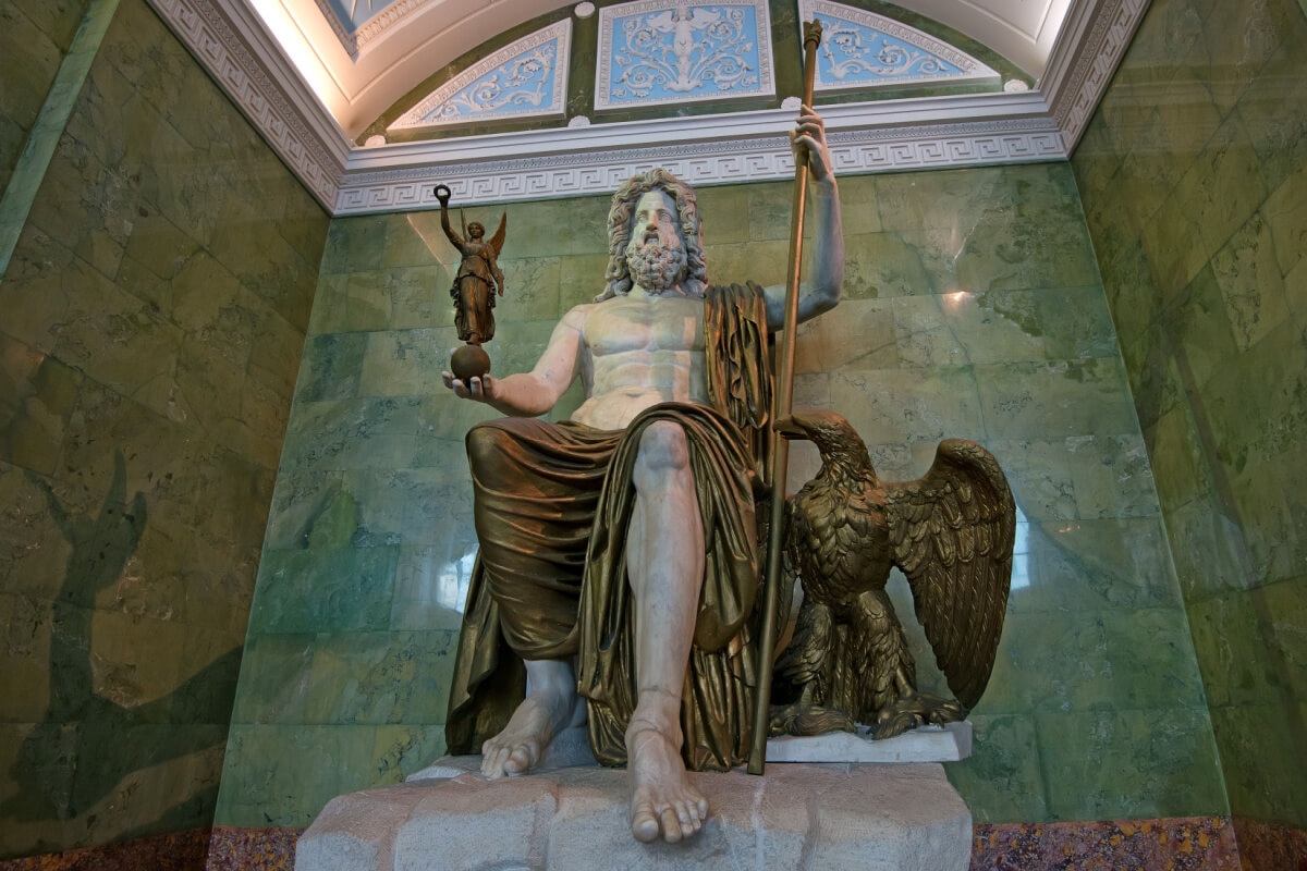 Zeus, dioses griegos.
