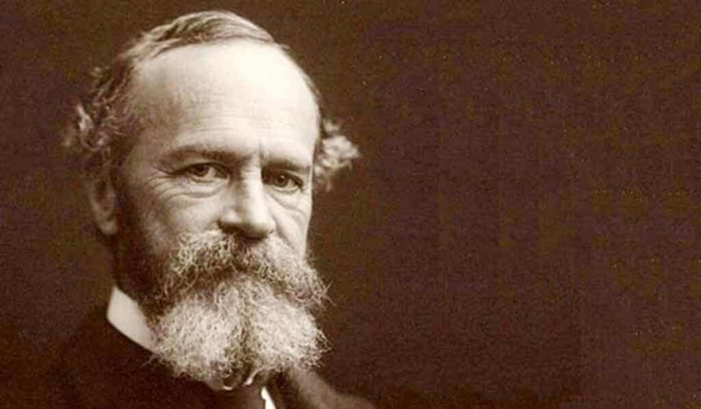 William James thinking about the formula to boost self-esteem
