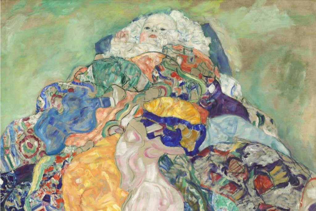Cuadro Baby de Gustav Klimt