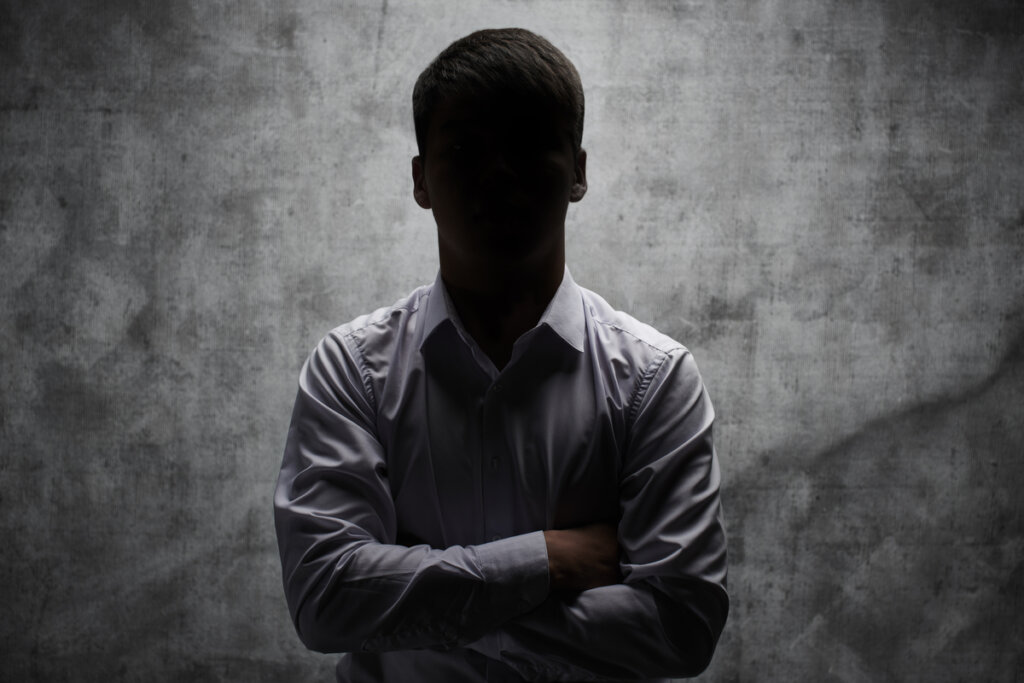 Figura de un delincuente