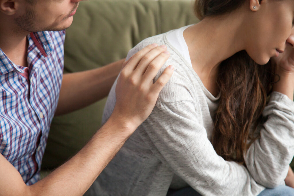 Novio pidiendo perdón