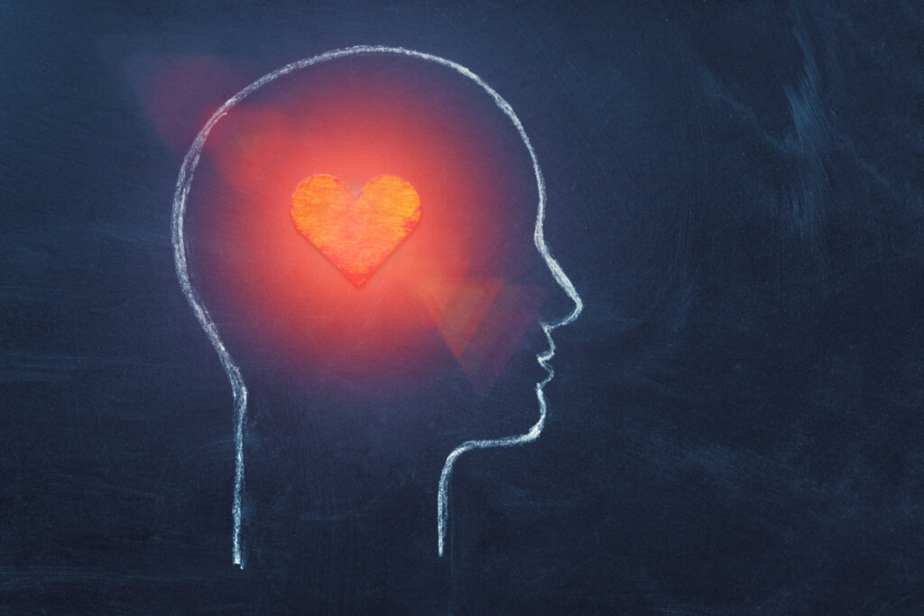 Coeur illuminé pour représenter les pointeurs sémantiques