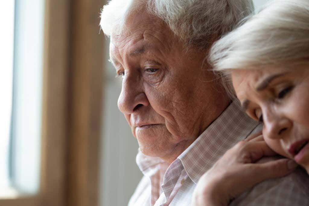 Eldre mennesker bekymret seg for døden i alderdommen