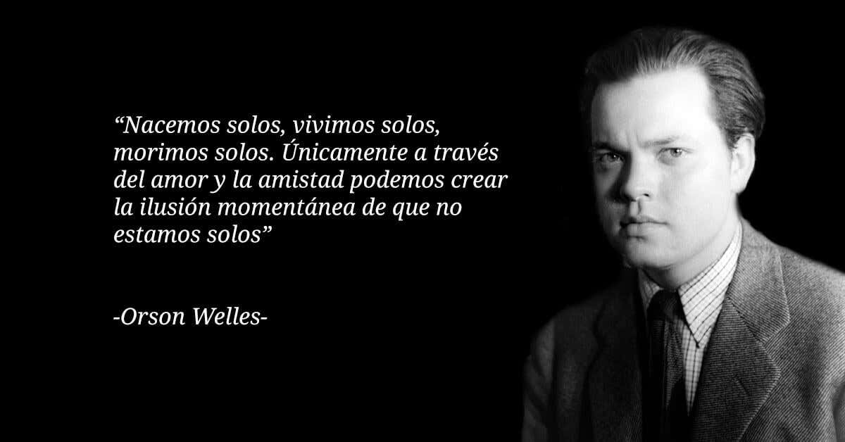 3 frases de Orson Welles