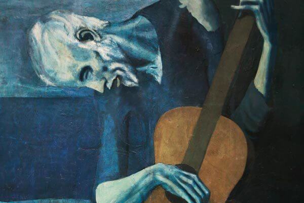 El guitarrista ciego de Picasso