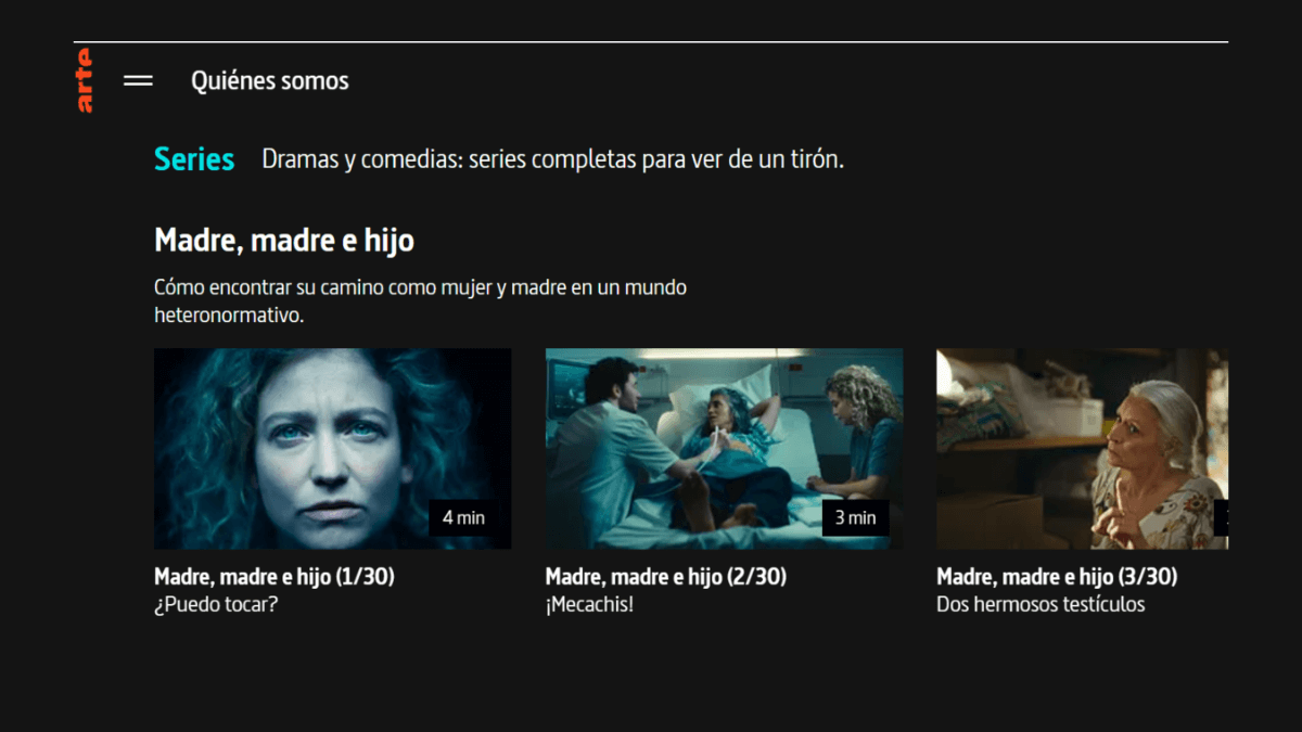 Arte página web.