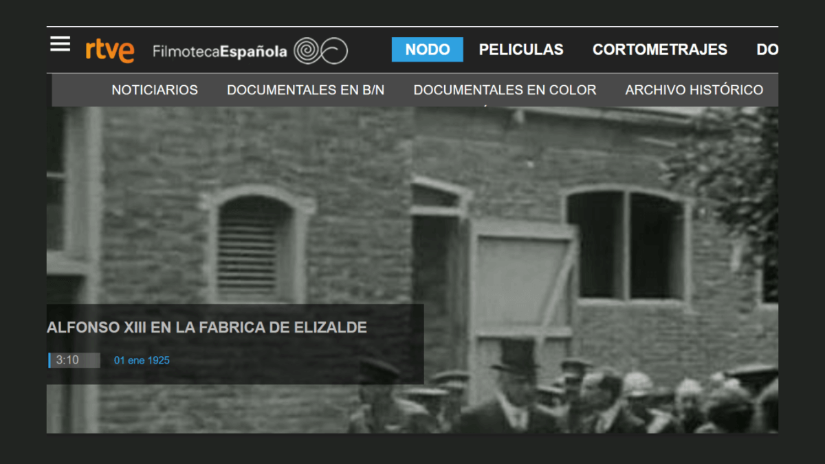 Spansk filmbibliotek.