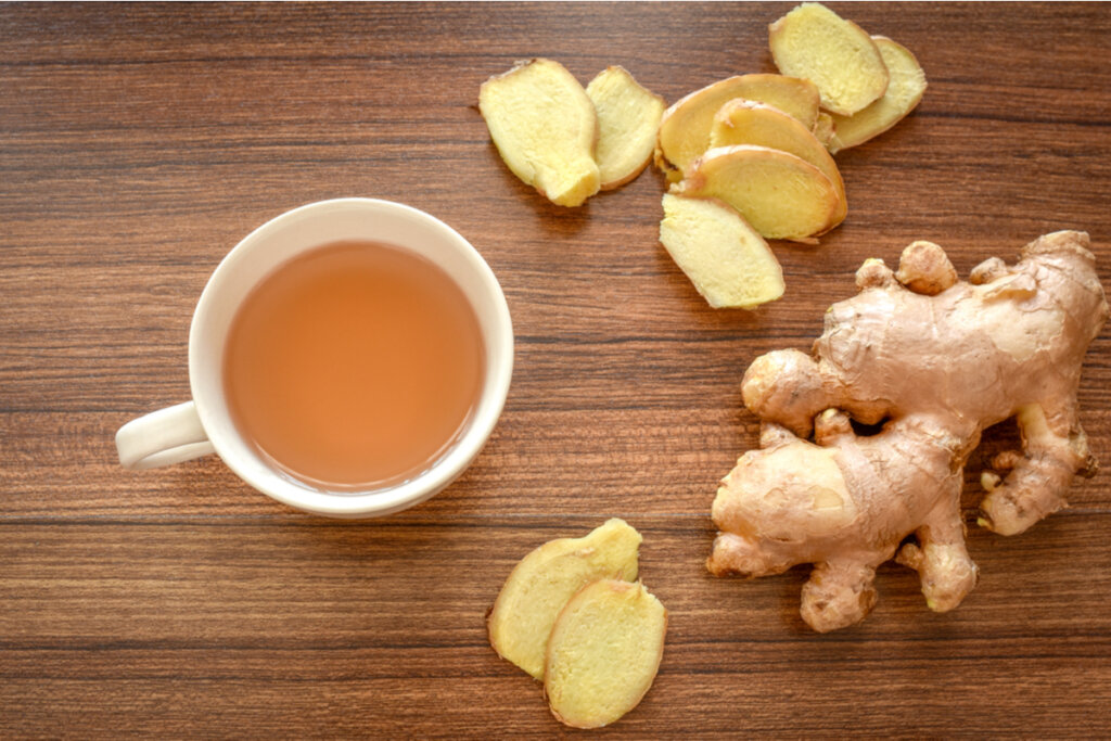 Infusión de gengibre