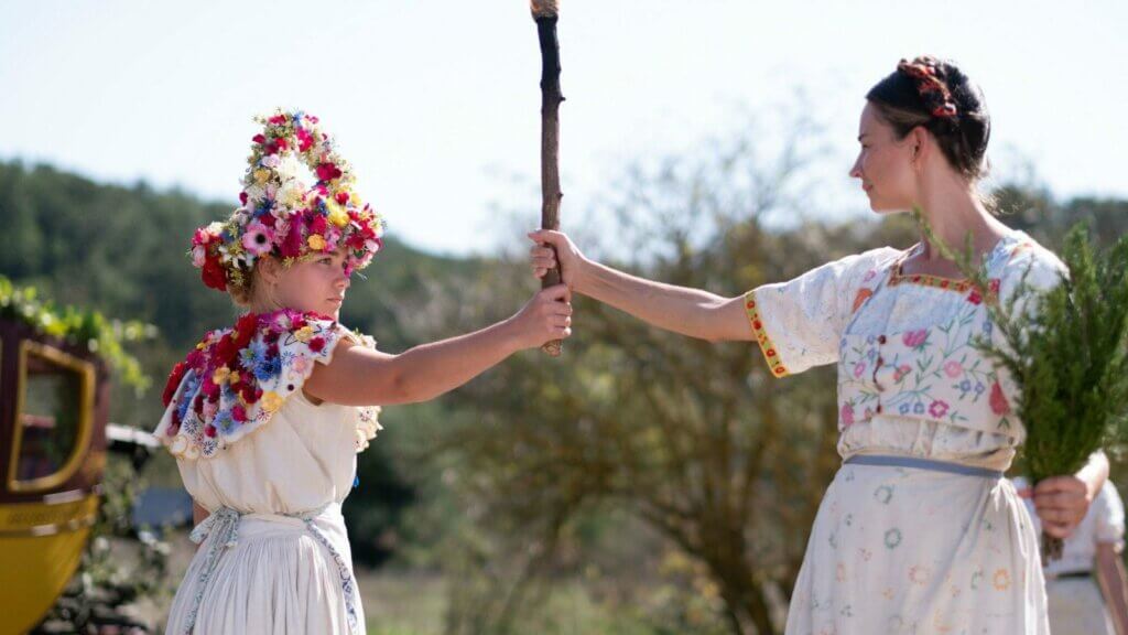 Women celebrating a ritual