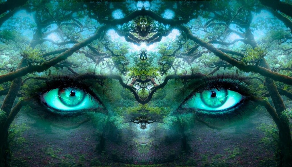 ojos para representar cuando la vida pasa ante tus ojos