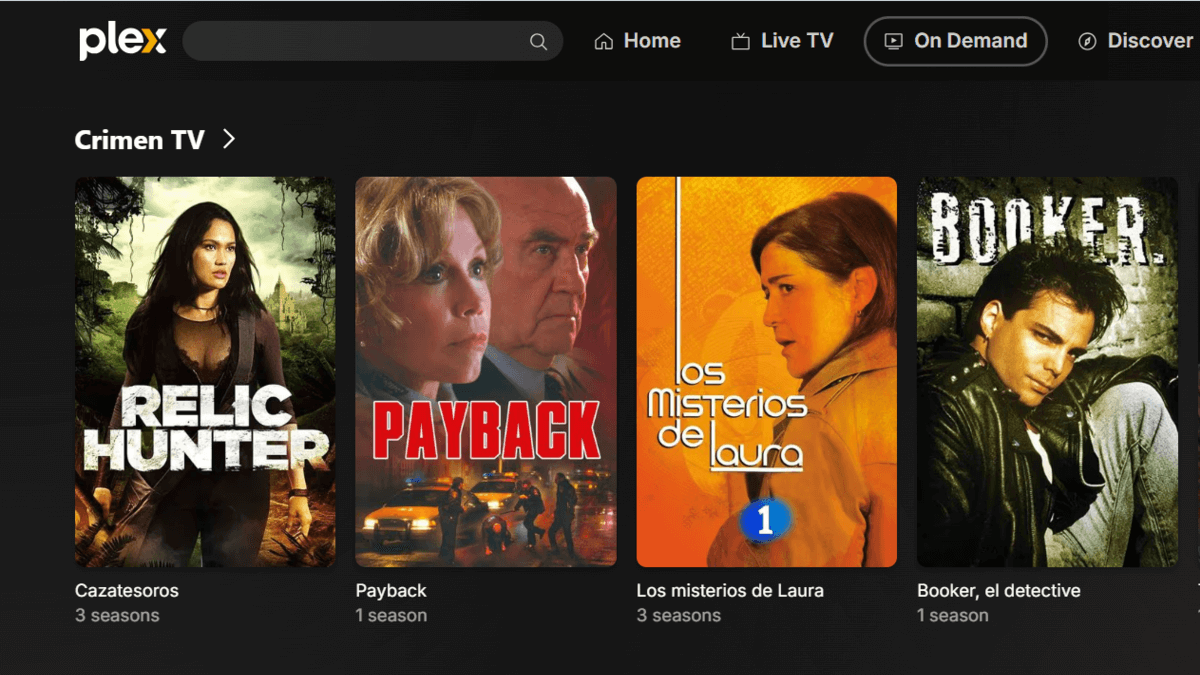 Páginas web para ver series