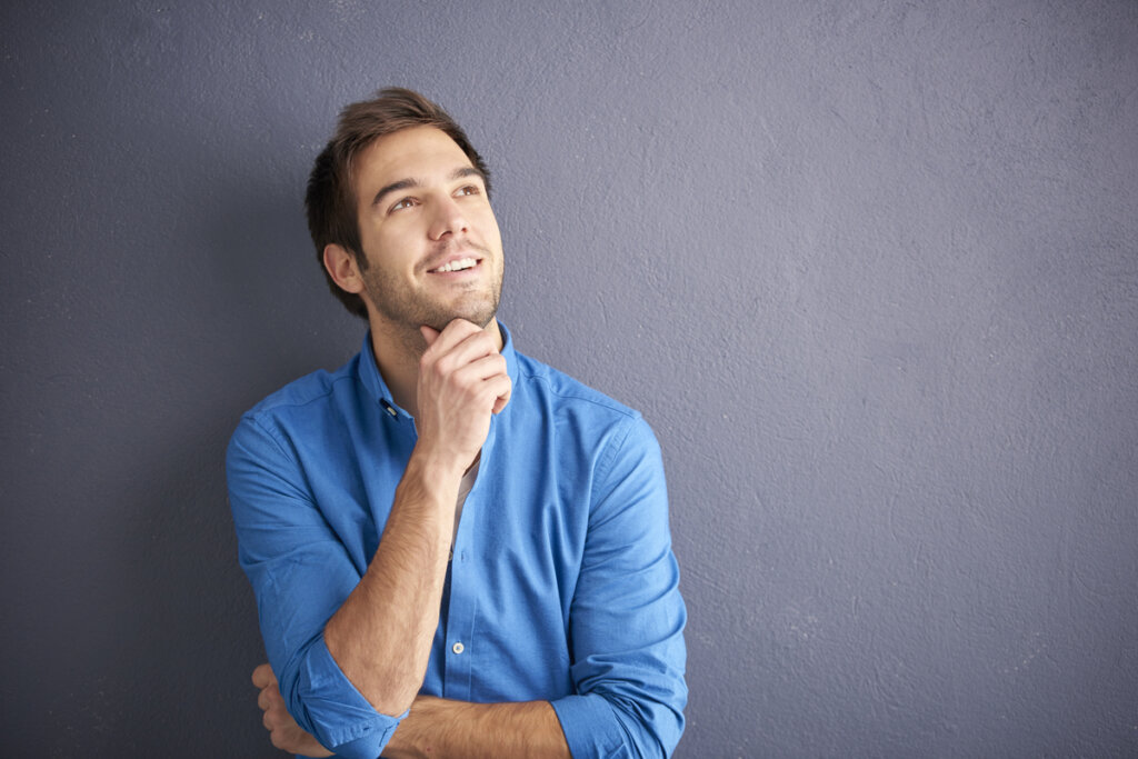 man thinking