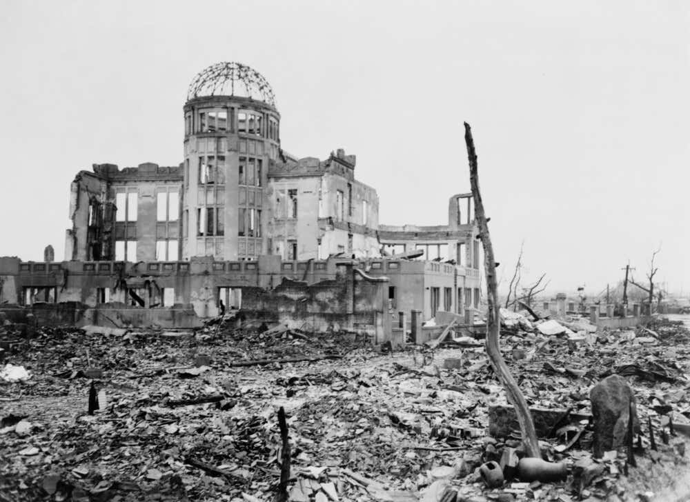 Explosión a Hiroshima.